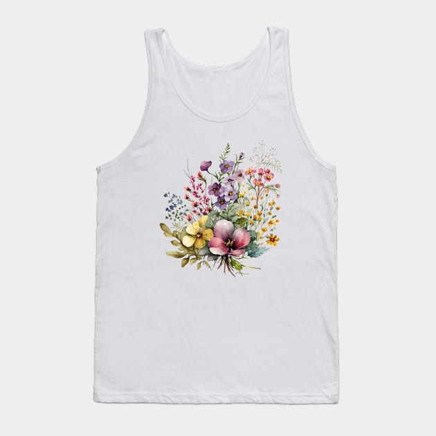 Wildflowers Tank Top by UniqueMe